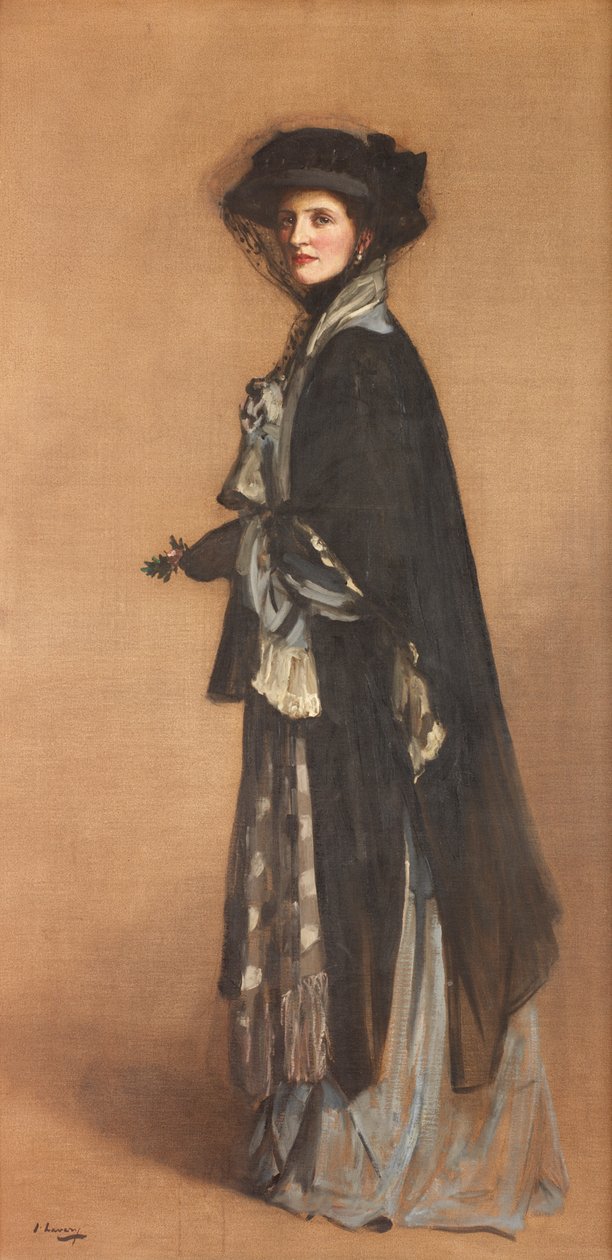 Fru Katherine Vulliamy, 1908 av John Lavery