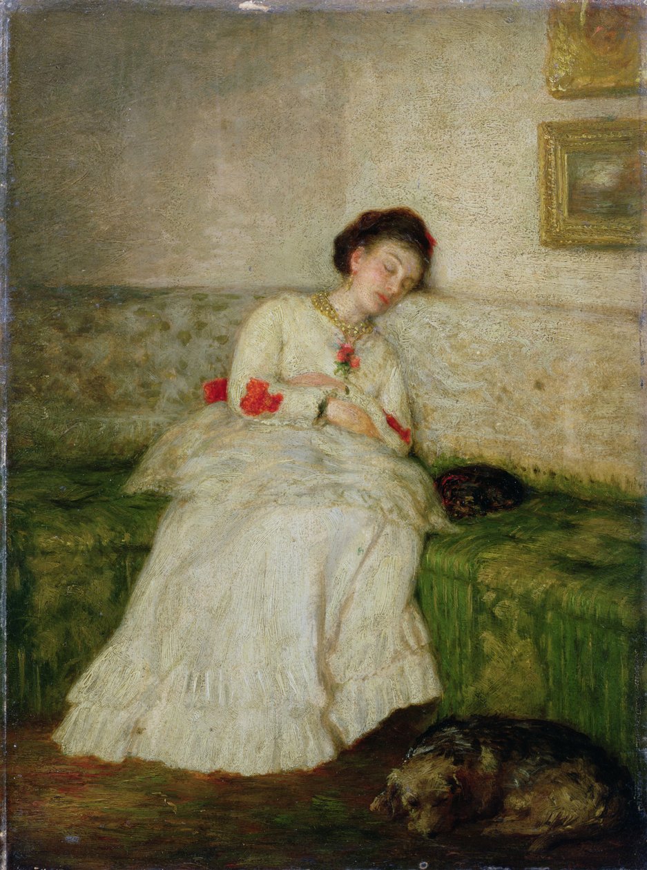 Den grønne sofaen av John Lavery