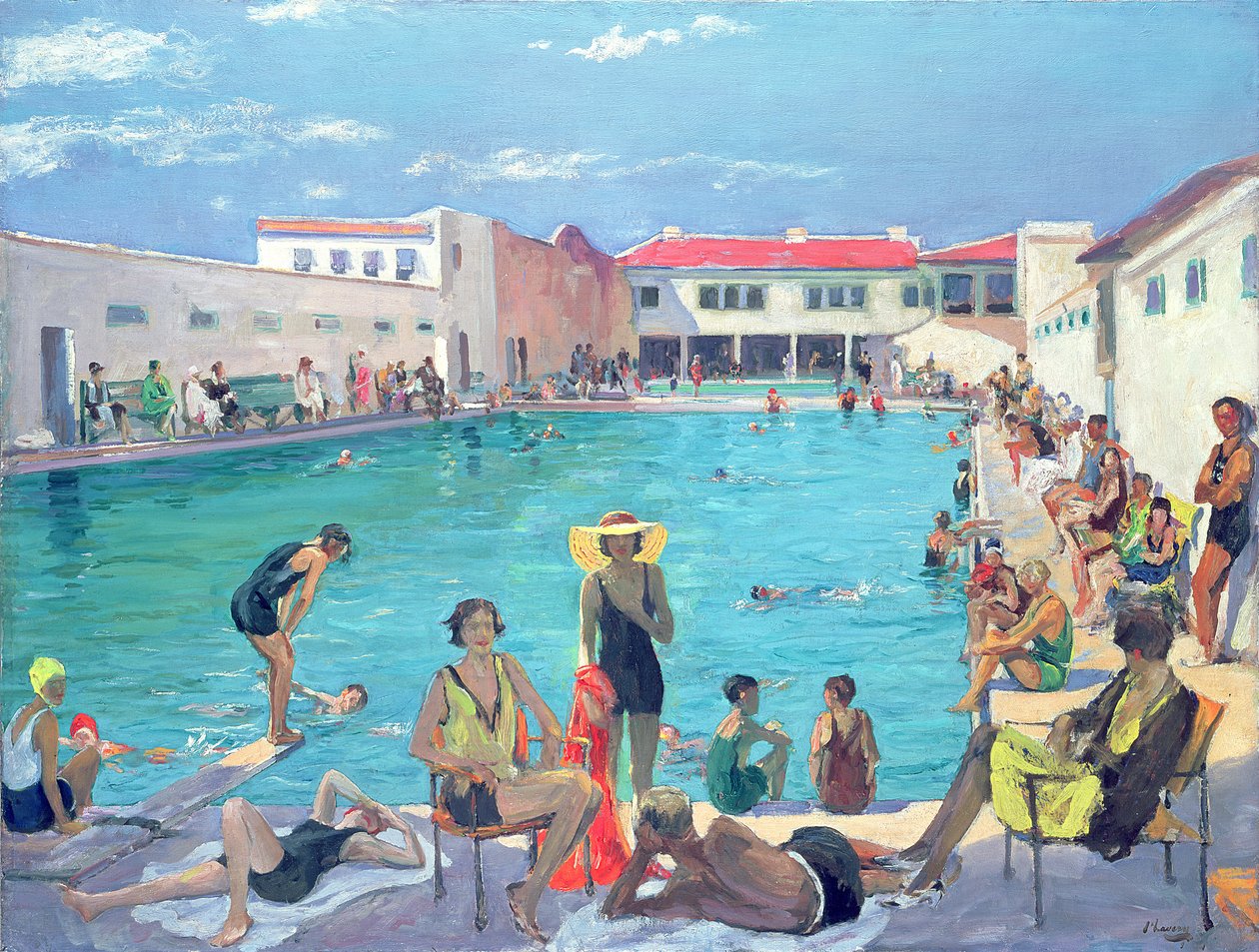 Vinter i Florida av John Lavery
