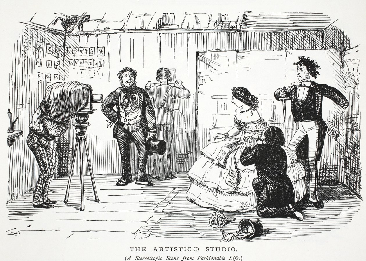 Det kunstneriske (!) studioet av John Leech