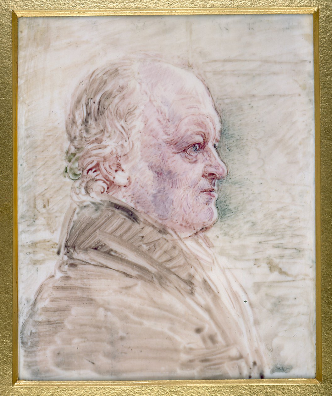 PD.61-1950 Miniatyr av William Blake (1757-1827) 1821 av John Linnell