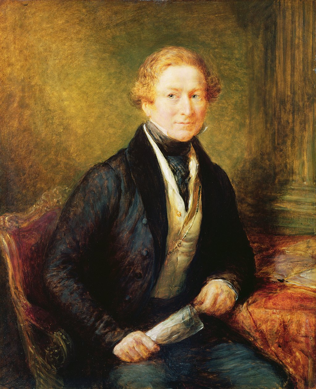 Sir Robert Peel, 1838 av John Linnell