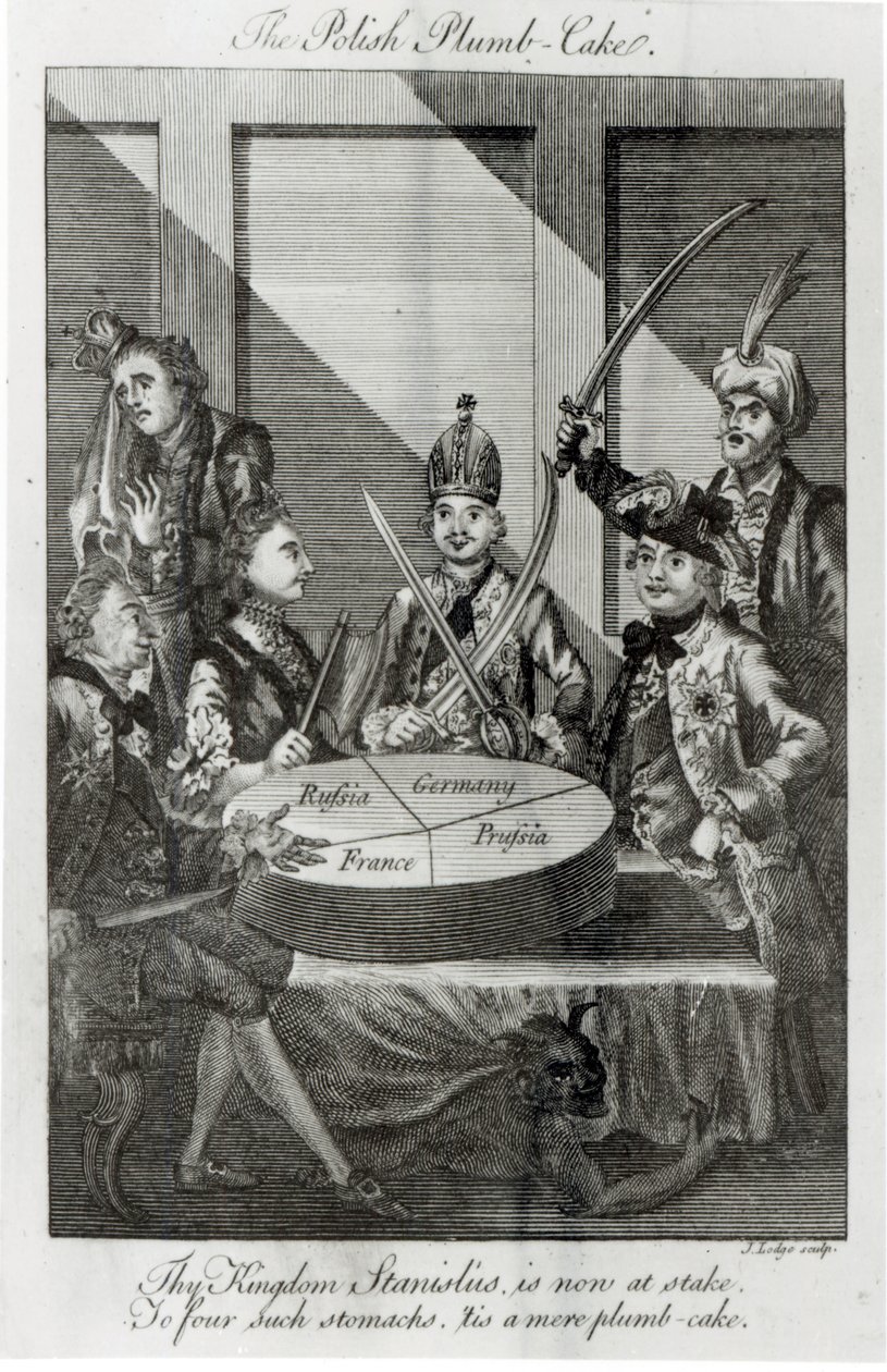 Den polske plommekaken, c1772 av John Lodge