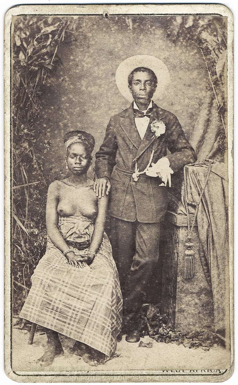 Par, 1870-tallet (albumintrykk) av John M. Blair