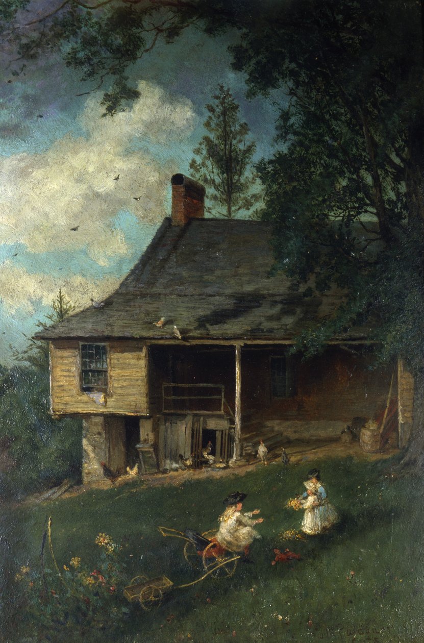 Thomas Coles First Studio, 1881 av John Mackie Falconer