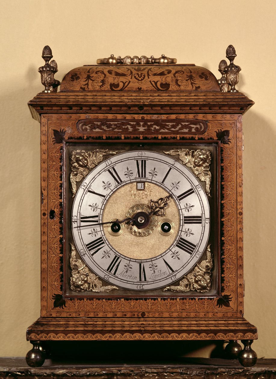 Brakett ur, ca.1700 av John Martin