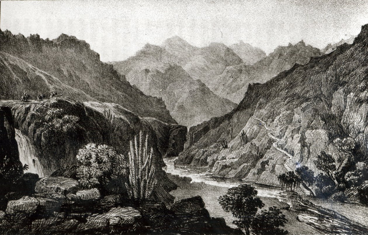 Utsikt i Cordillera av John Miers
