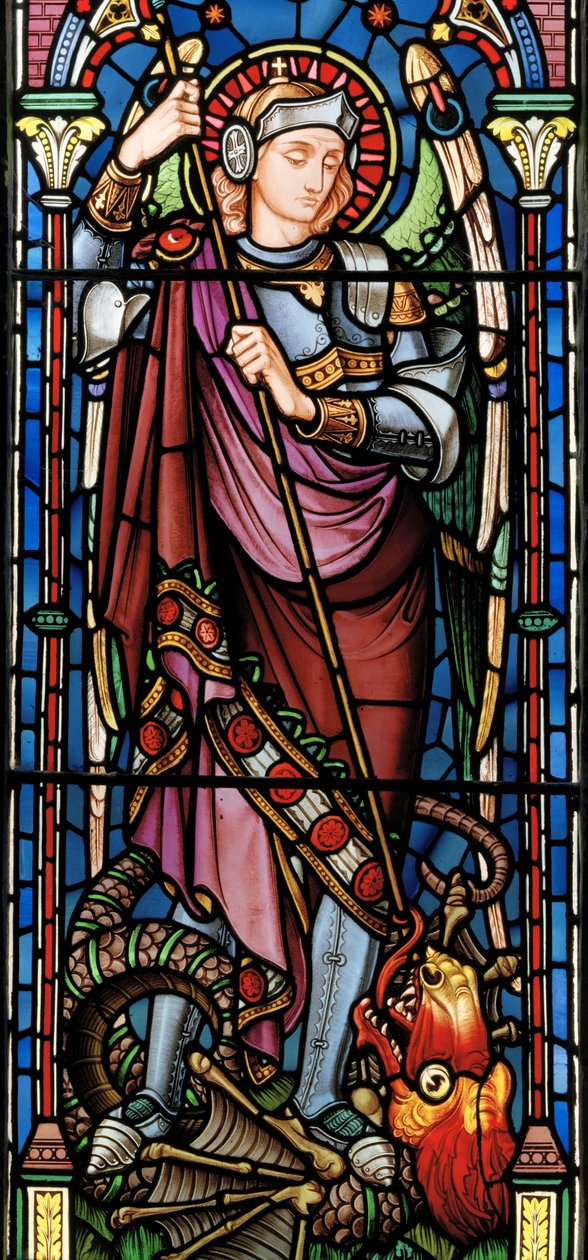 Cuxton, Lavers & Barraud, John Millner Allen (1827-1902), St Michael, ca. 1865, drage av John Millner Allen