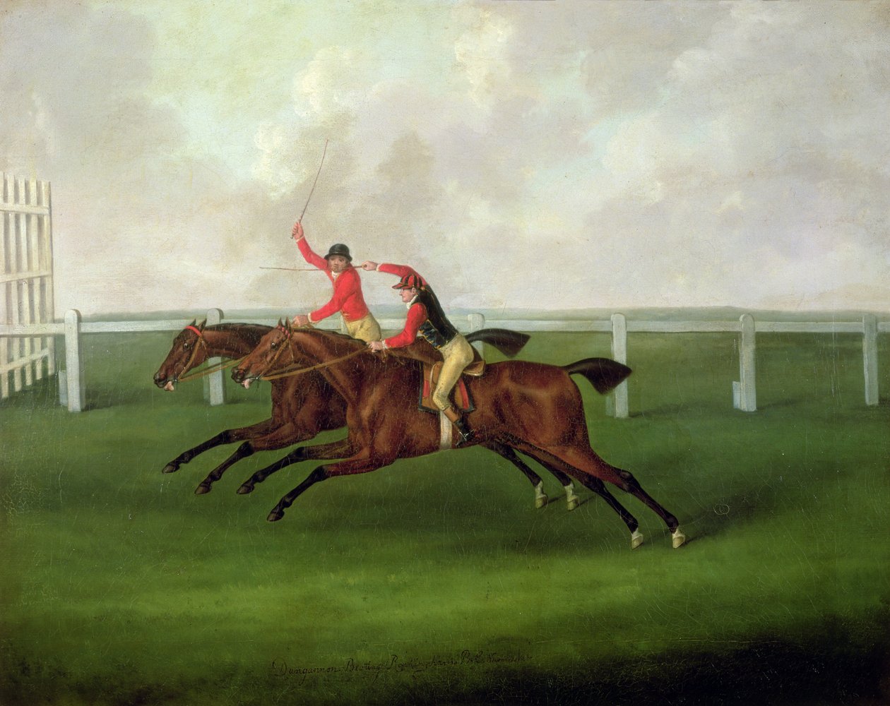 Dungannon slo Rockingham, 1768 av John Nott Sartorius