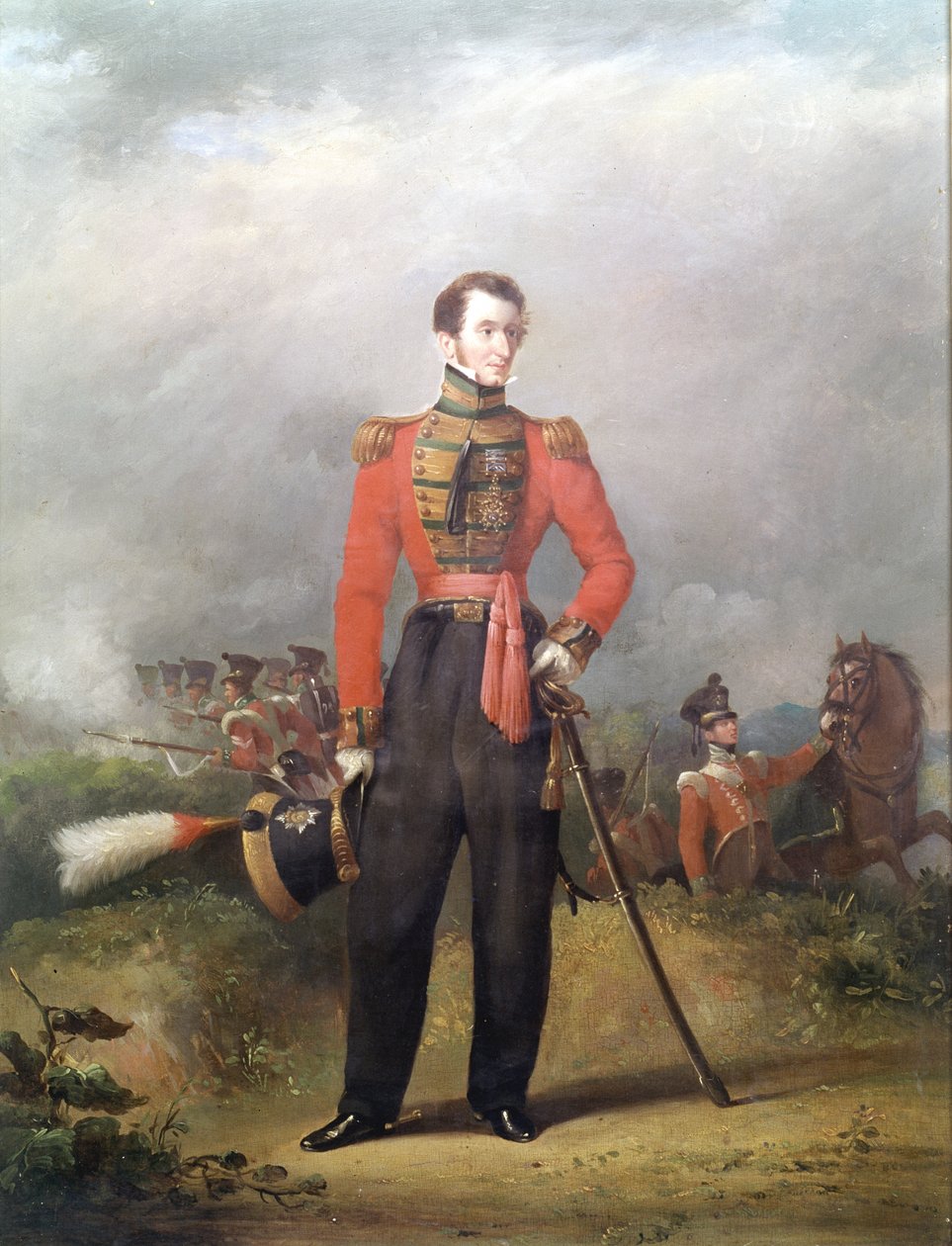 Generalløytnant Sir Thomas Bradford KCB, ca. 1825 av John Pardon