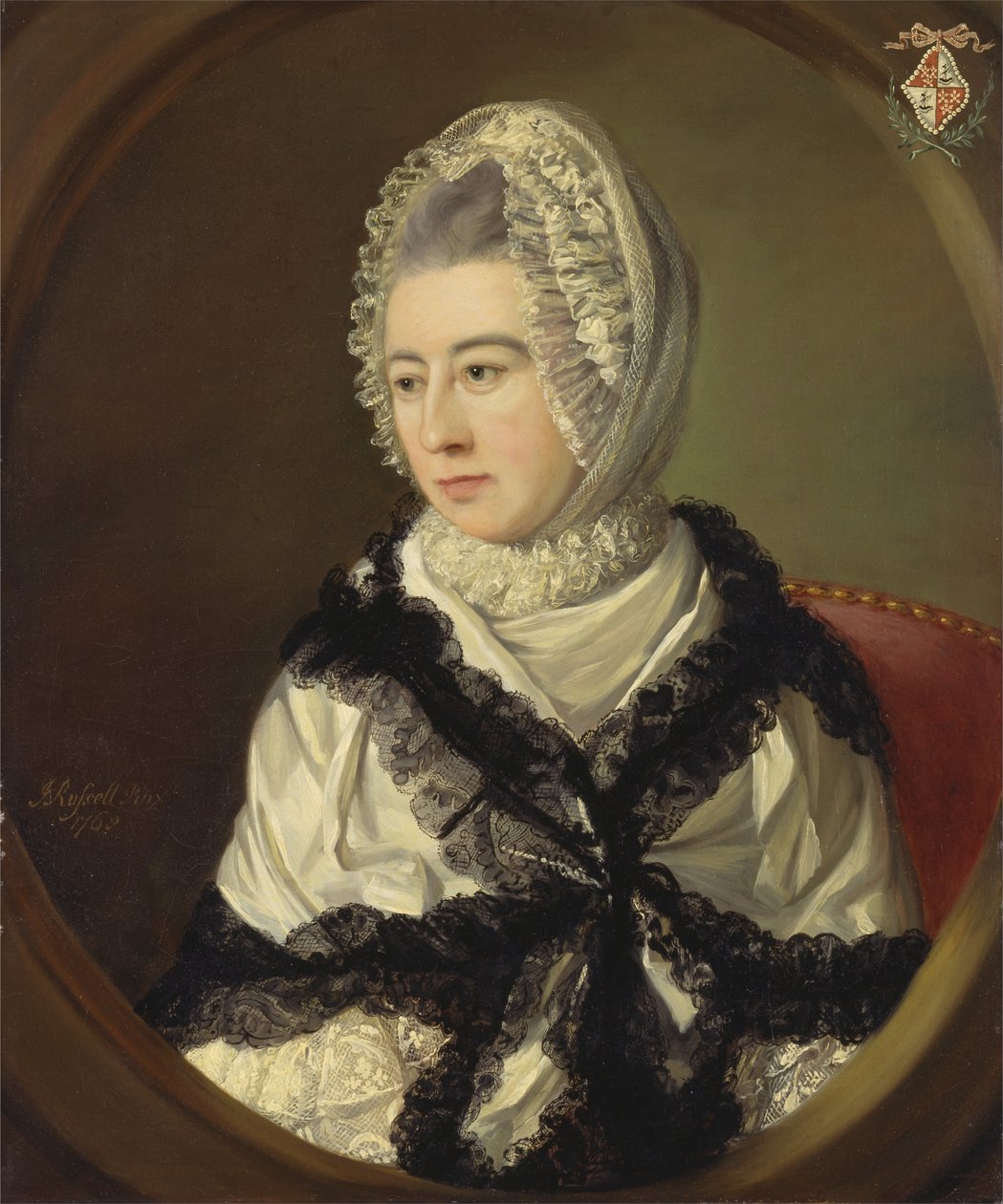 Portrett av en dame av John Russell