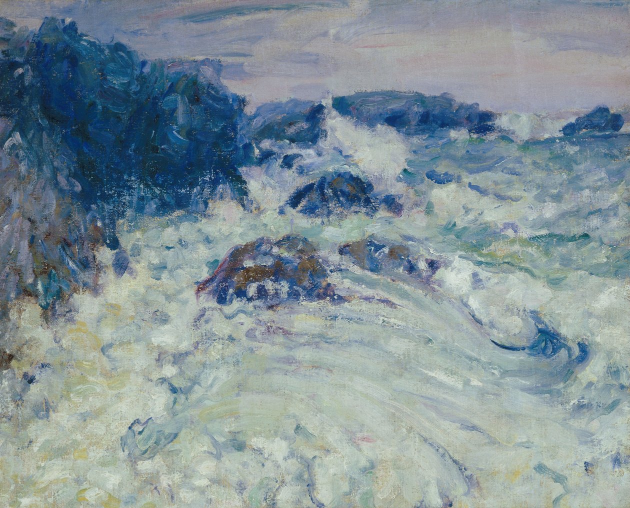 Grov sjø, Morestil av John Peter Russell