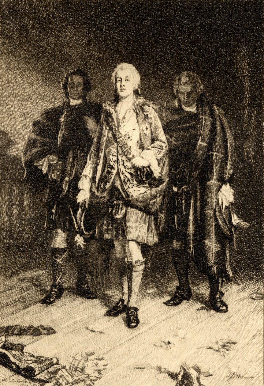 Charles Edward Stuart (1720-88) ca. 1892 av John Pettie