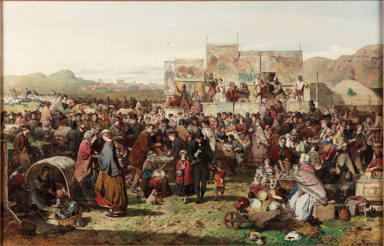 En grensemesse, ca. 1865 av John Ritchie