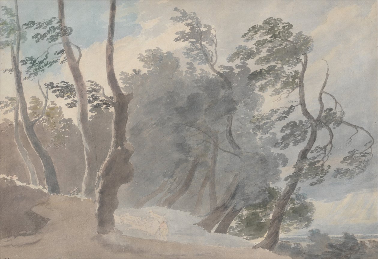 Galleria di Sopra, Albano av John Robert Cozens