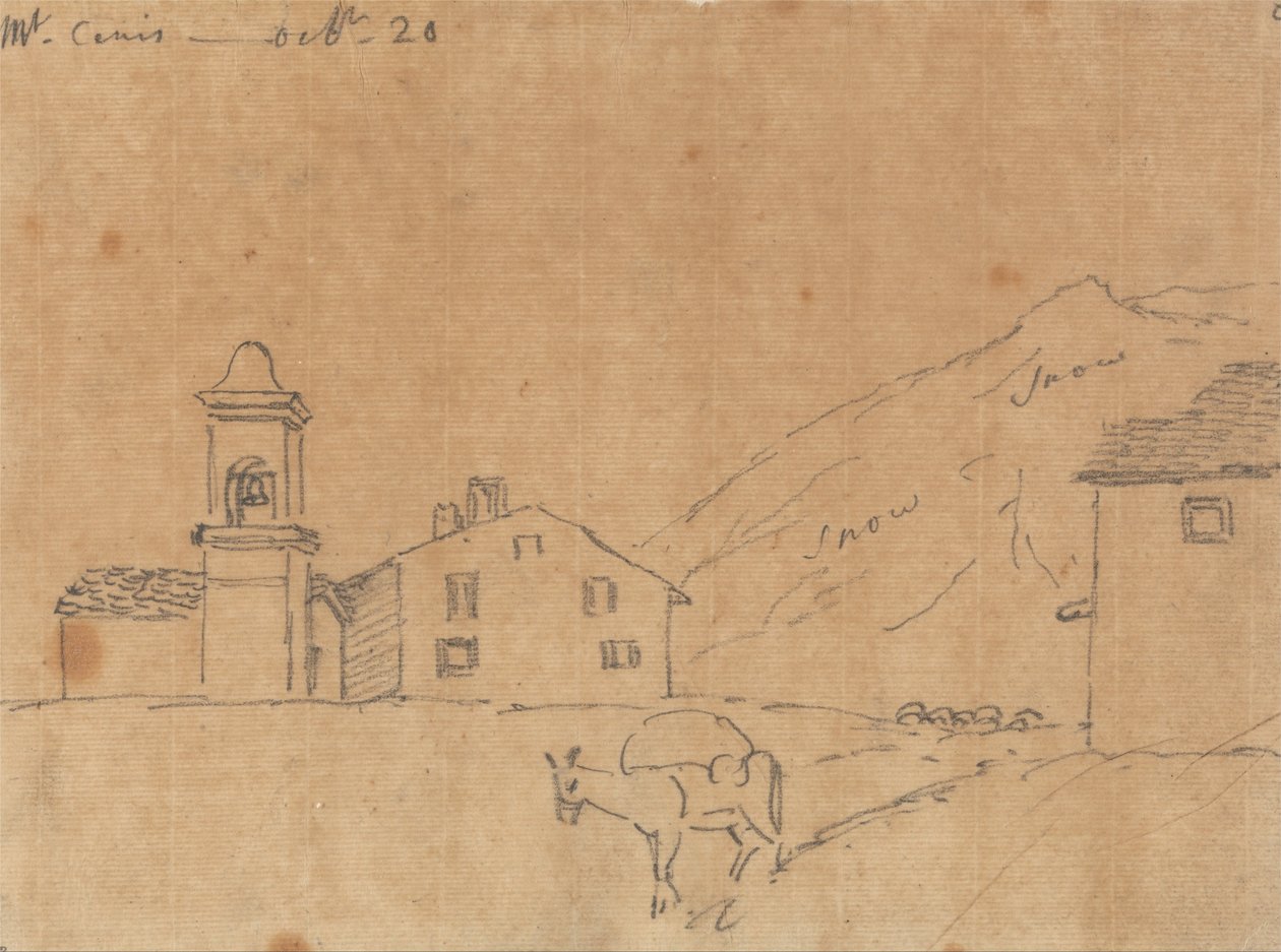 Mont Cenis, 20. oktober av John Robert Cozens