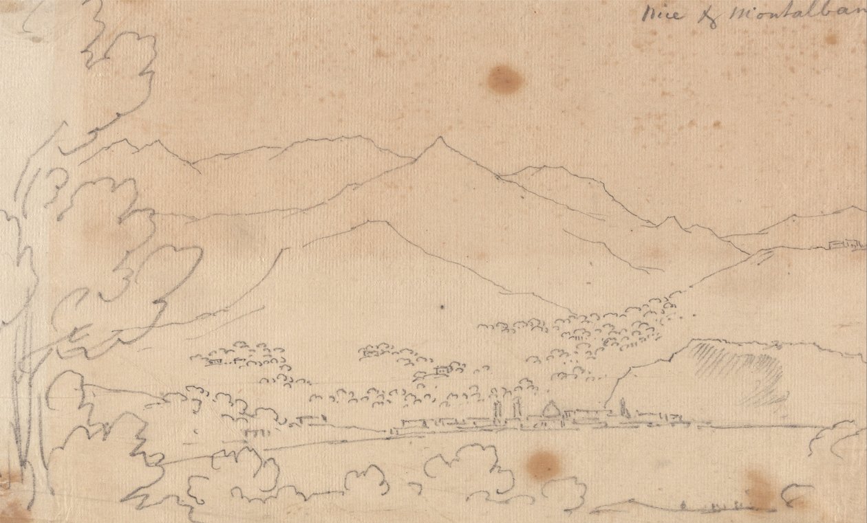 Fint med Montalban av John Robert Cozens