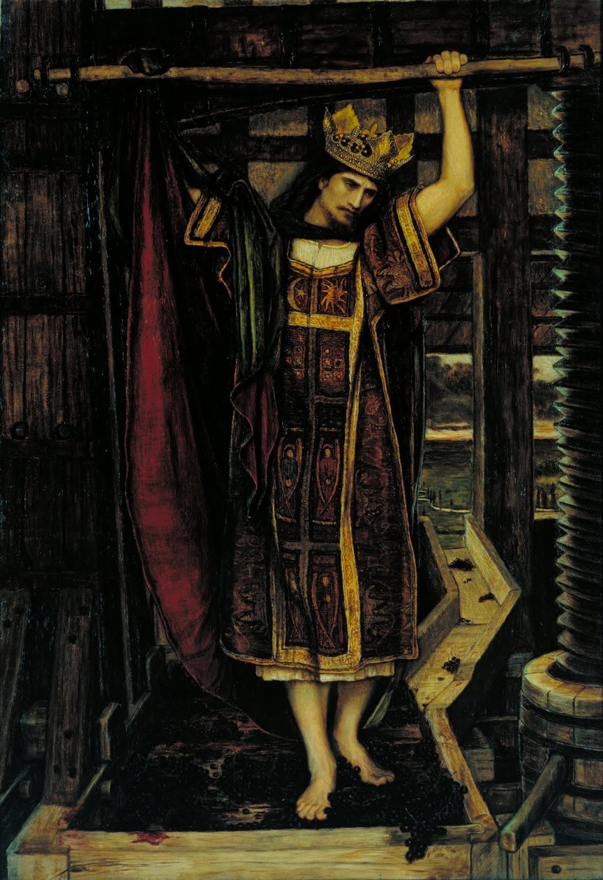 The Wine Press av John Roddam Spencer Stanhope