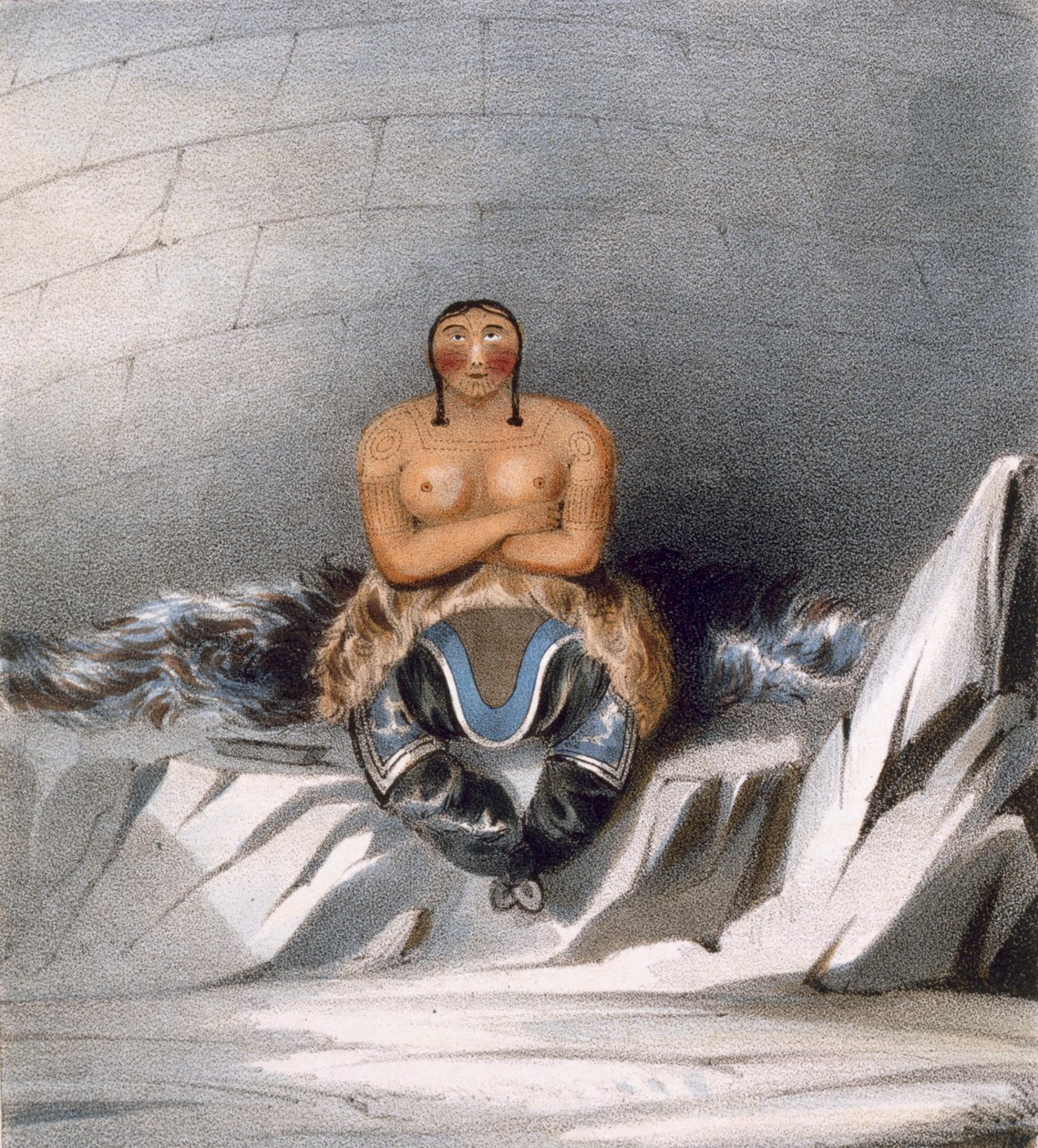 Kemig, en ung innfødt kvinne, 1835 av John Ross