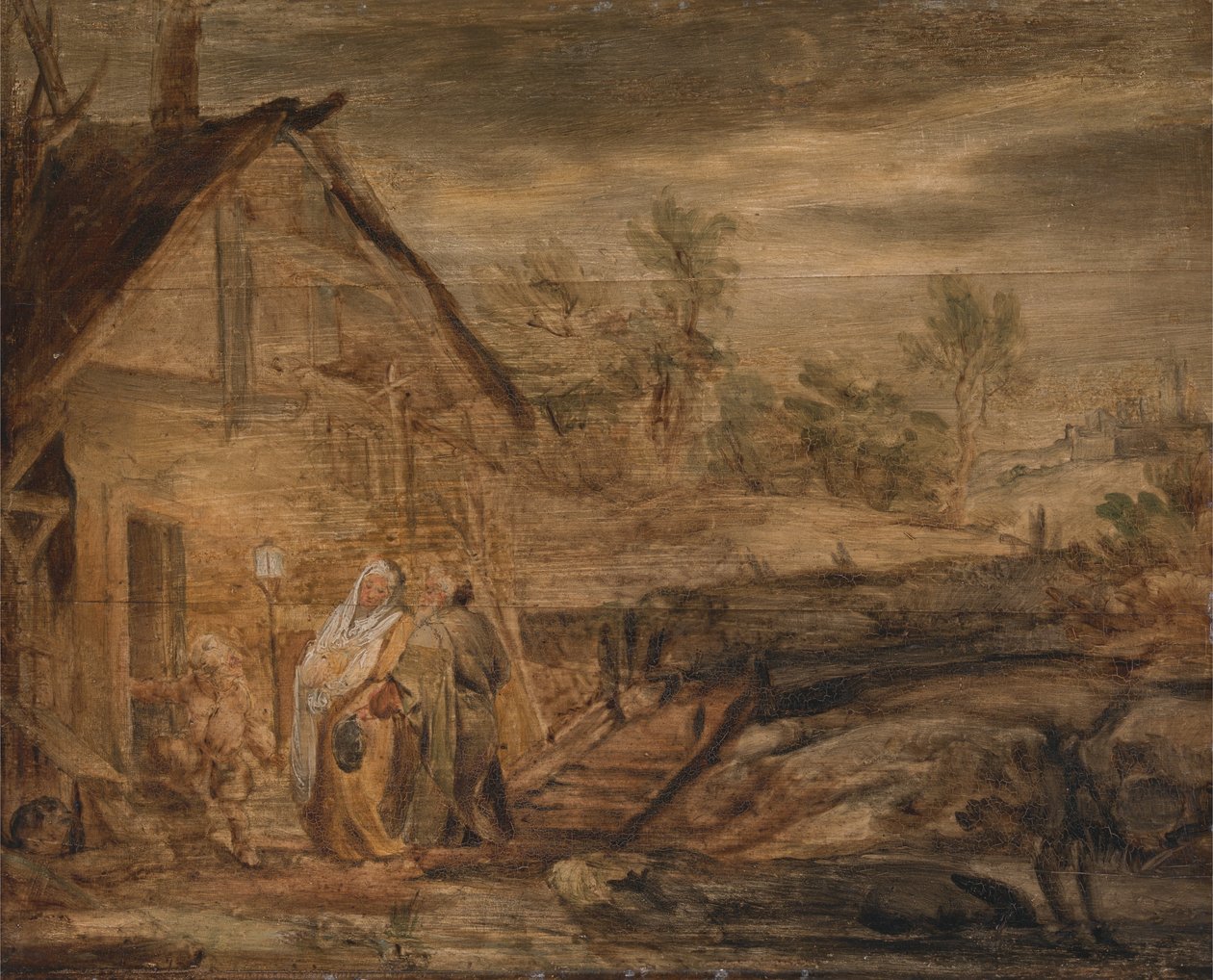 Mary og Joseph utenfor kroen av John Runciman