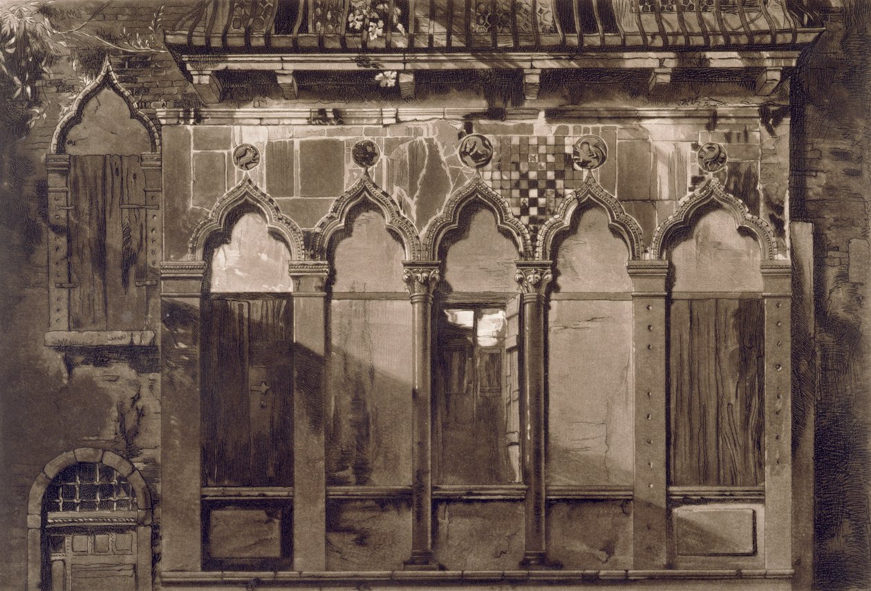 Arabiske vinduer, In Campo Santa Maria Mater Domini, fra 