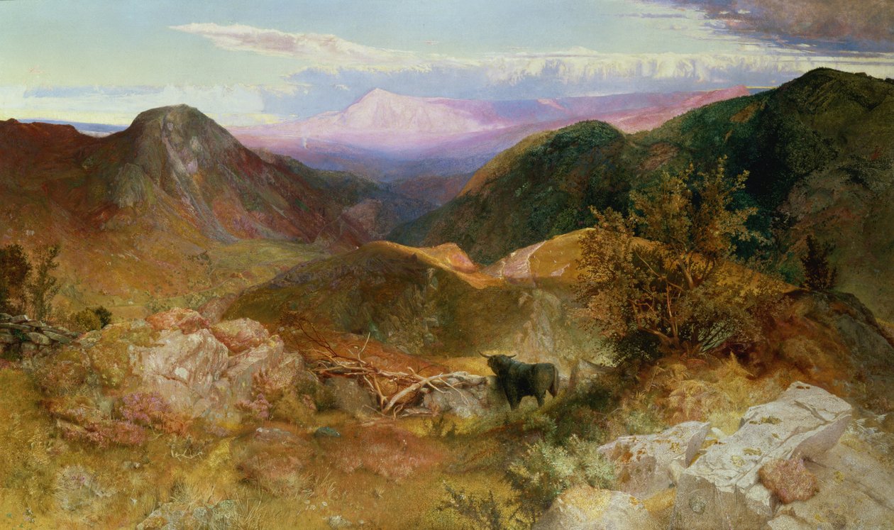 Glen Ogle, Skottland, 1860 av John Samuel Raven