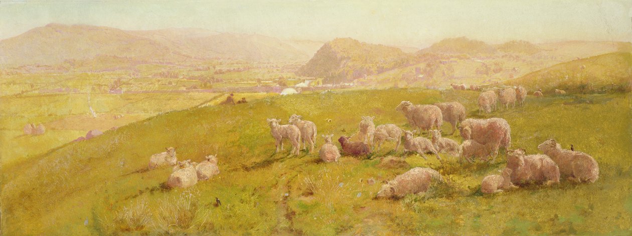 The Vale of Towy, 1873 av John Samuel Raven