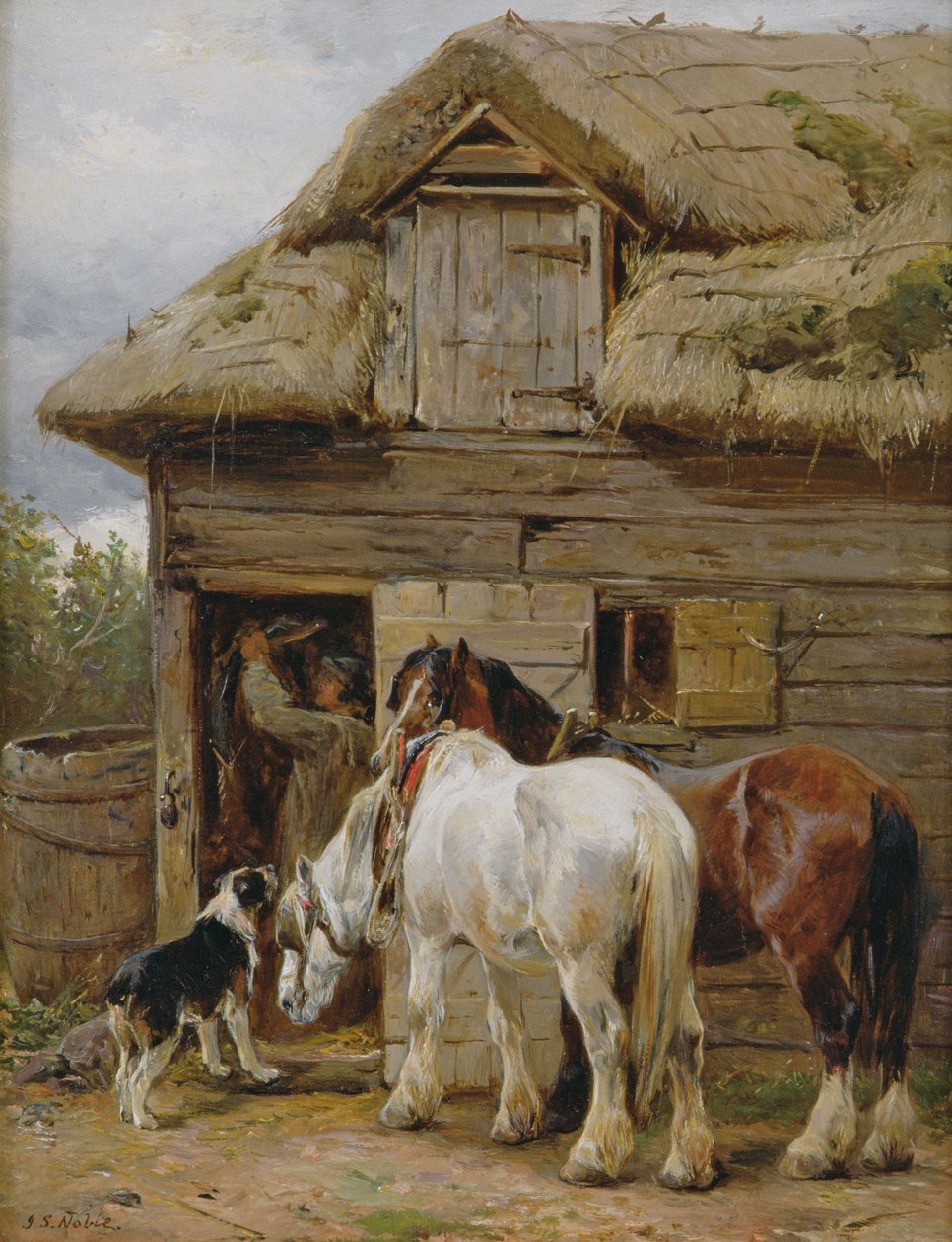Etter jobb, av John Sargent Noble