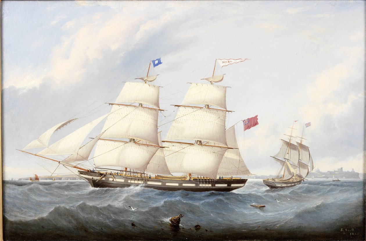 The Collier Brig 'Mary' av John Scott