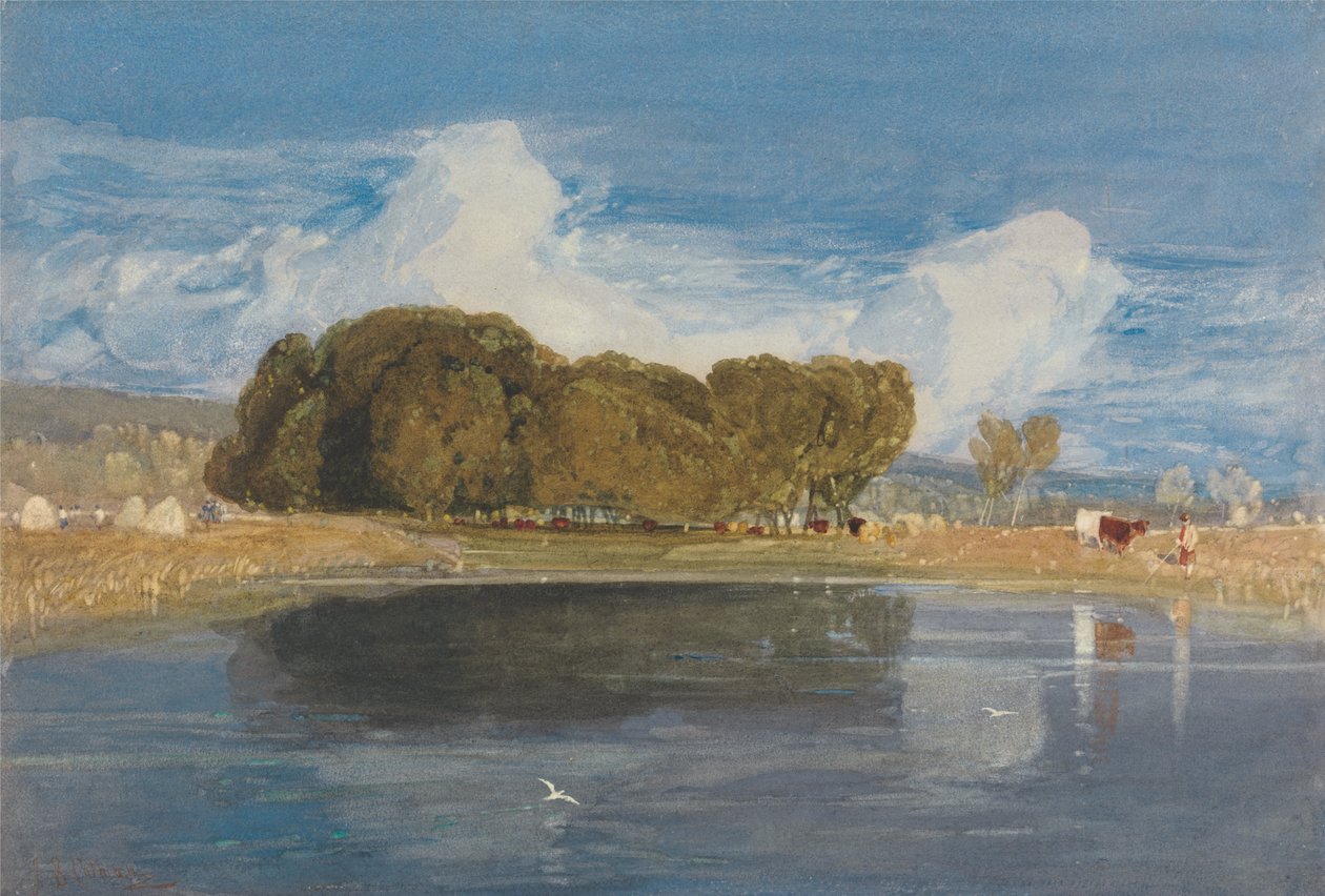 En sommerdag av John Sell Cotman