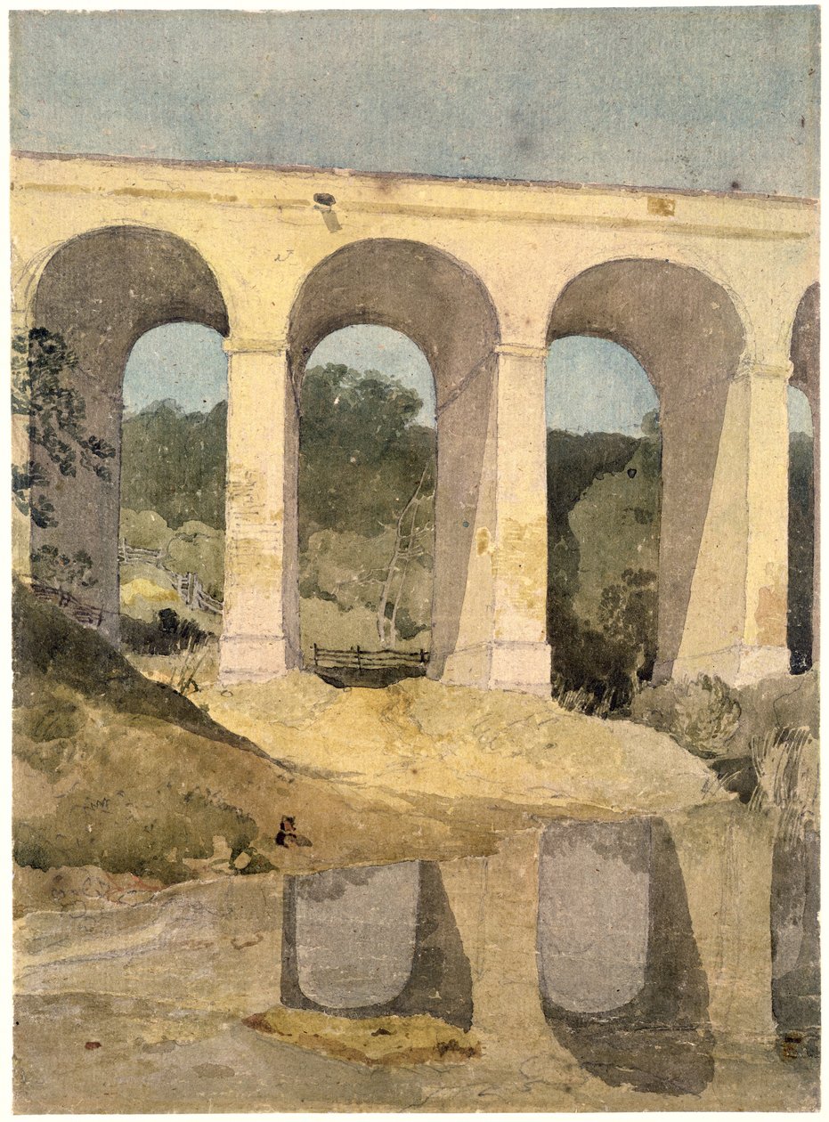 Chirk-akvedukten, 1806-7 av John Sell Cotman