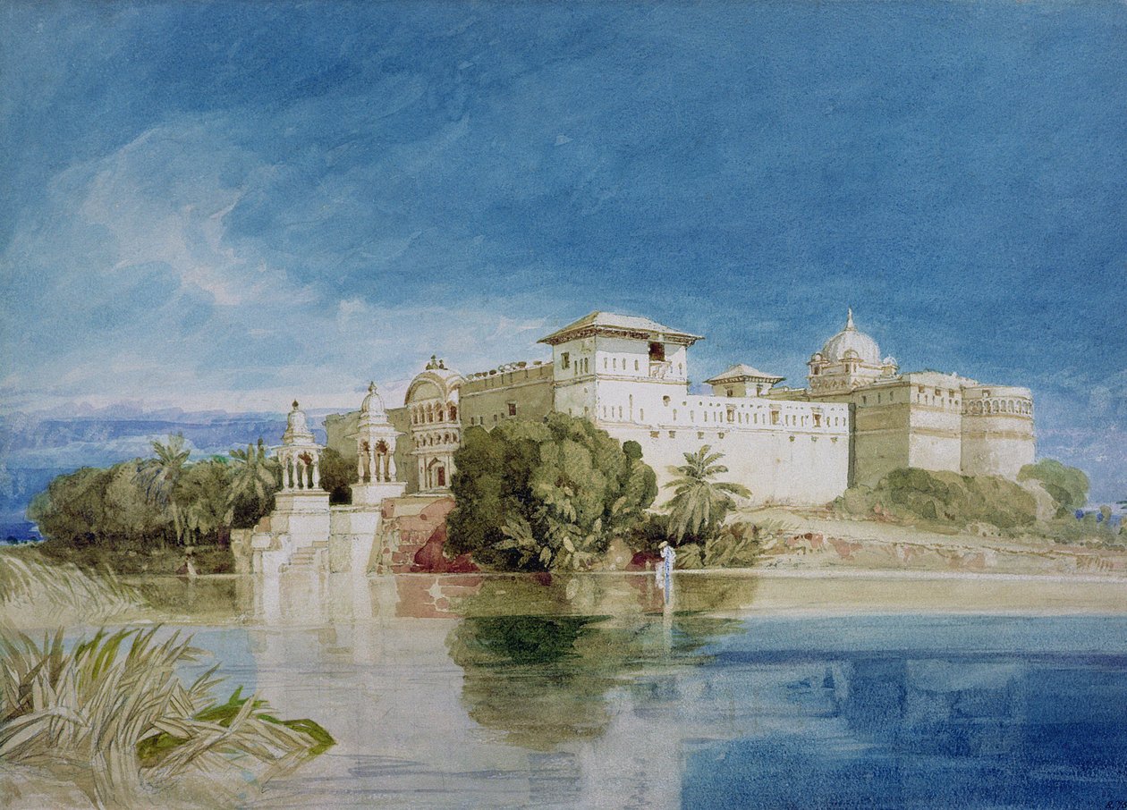 Perawa-palasset, Malwa, Sentral-India av John Sell Cotman