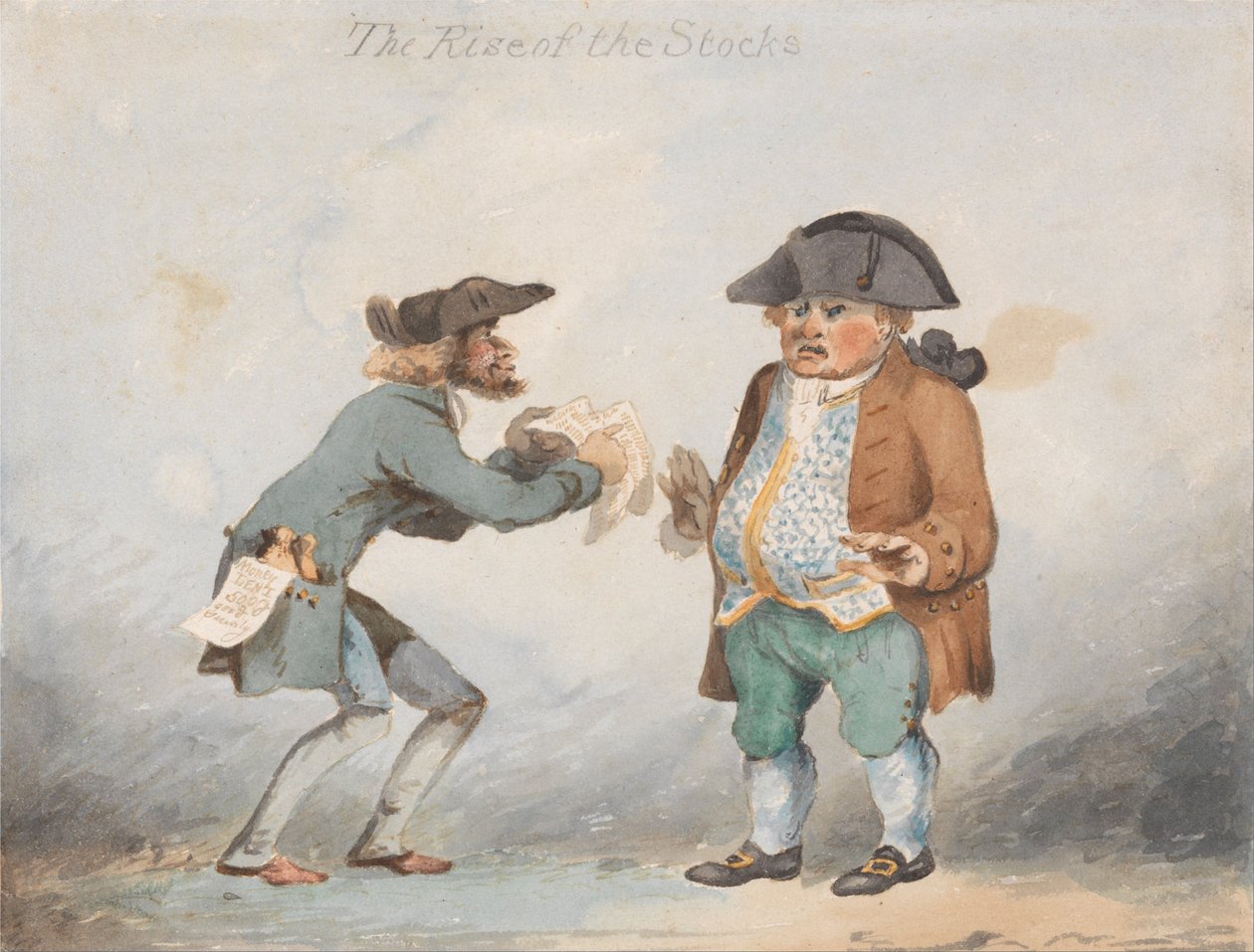 Stigningen av aksjene (ett av et sett med tre) av John Sell Cotman