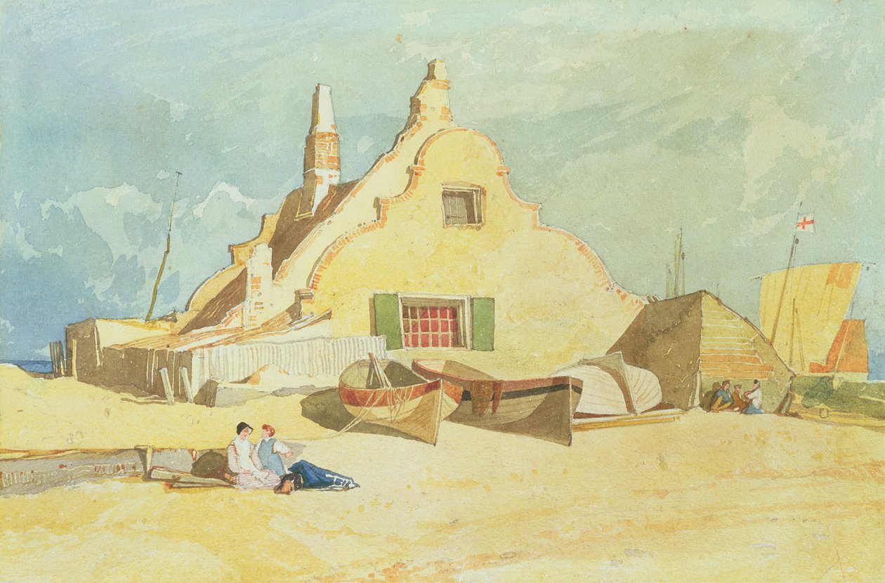 Yarmouth Beach av John Sell Cotman