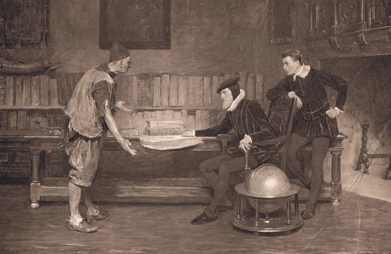 En historie om den spanske Main av John Seymour Lucas