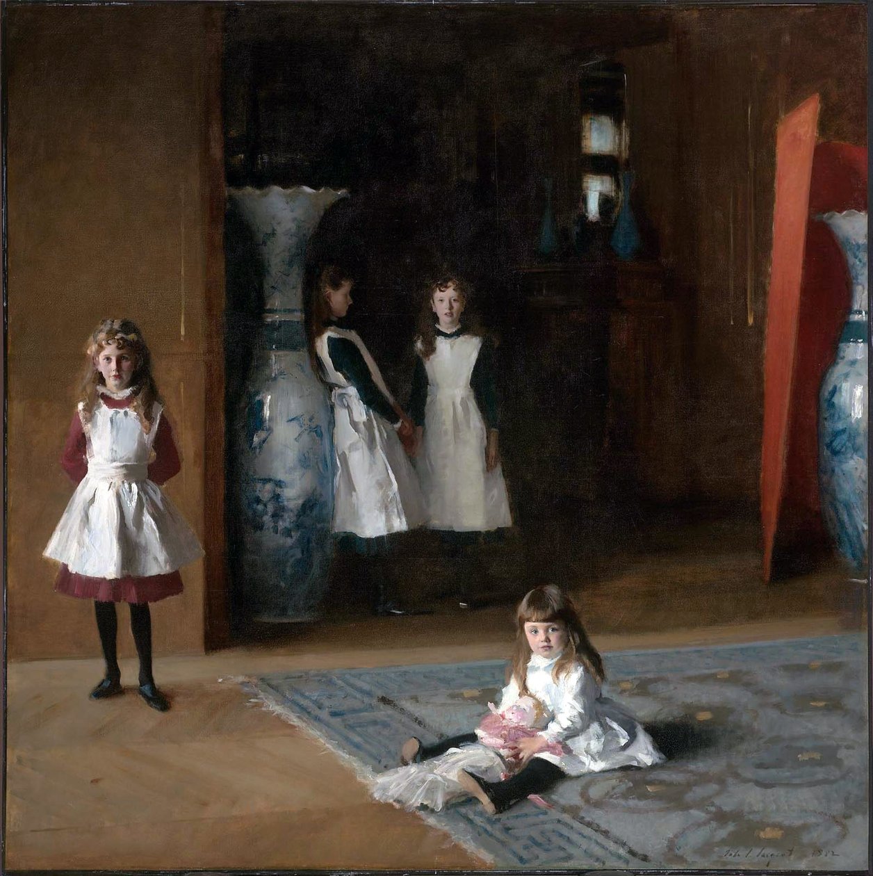 The Daughters of Edward Darley Boitn Deutsch: Die Tochter Boitn Turkce: Edward Darley Boitin Kzlarn Francais: Filles dEdward Darley Boitn av John Singer Sargent