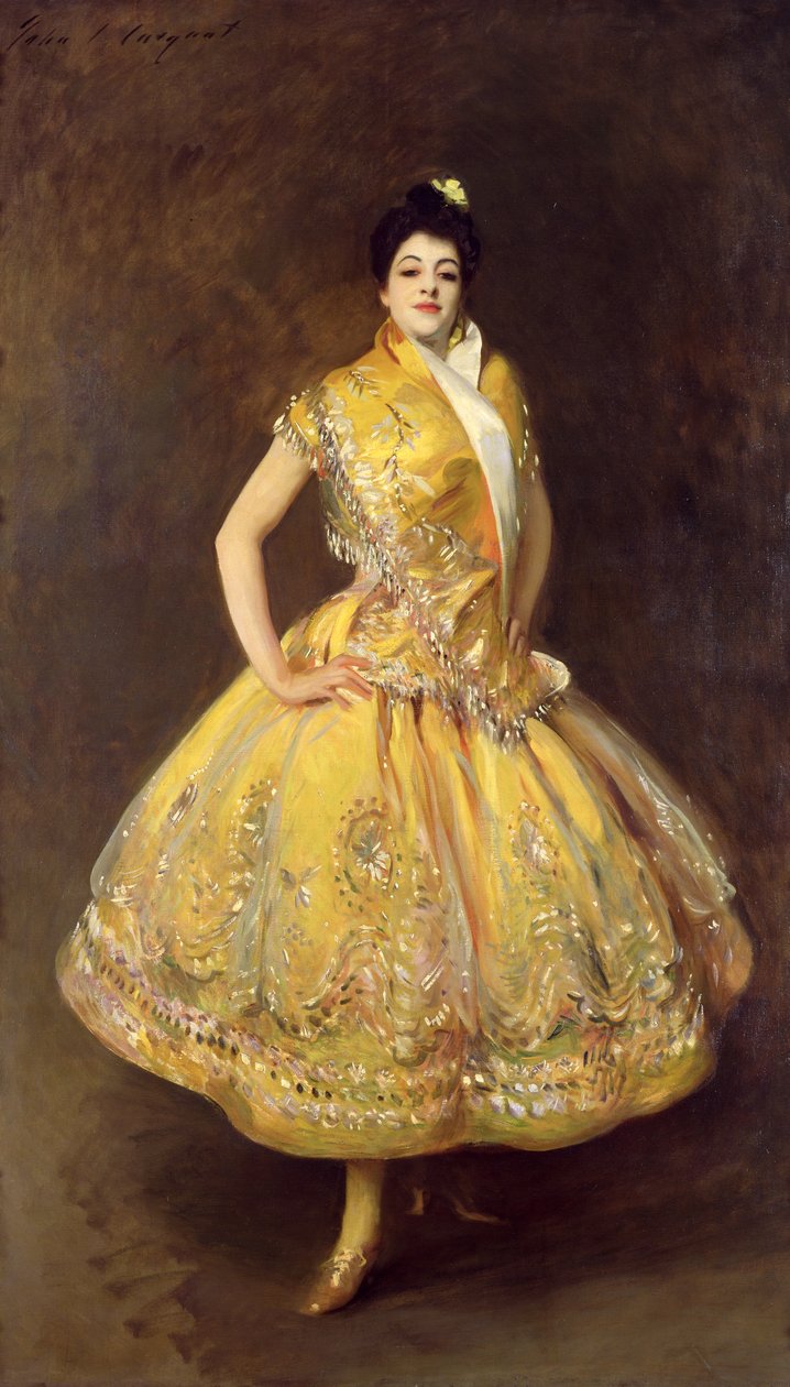 La Carmencita, 1890 av John Singer Sargent