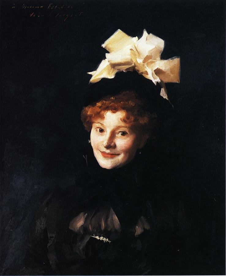 Madame Paul Escudier av John Singer Sargent
