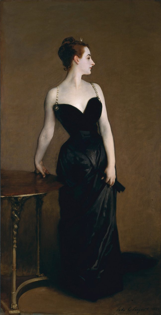 Madame X (Madame Pierre Gautreau) av John Singer Sargent
