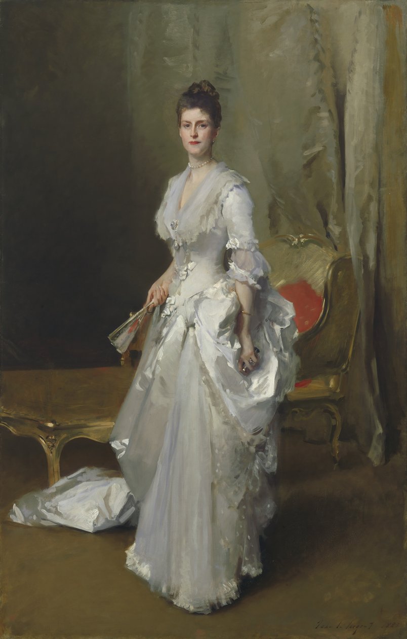 Margaret Stuyvesant Rutherfurd White, 1883 av John Singer Sargent