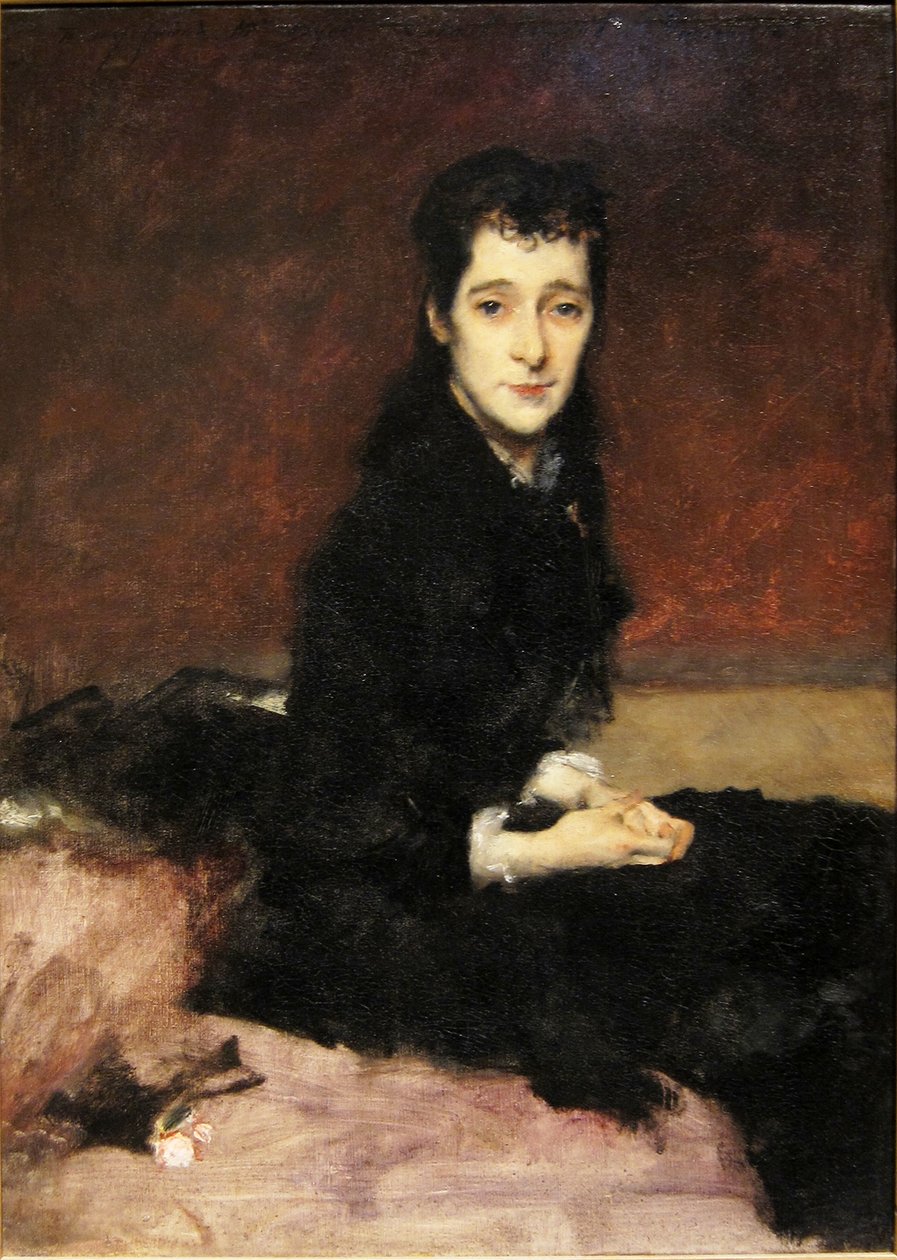 Fru Charles Gifford Dyer Mary Anthony av John Singer Sargent