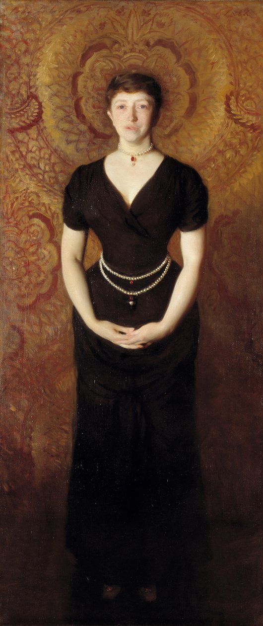 Portrett av Isabella Stewart Gardner 1840-1924 av John Singer Sargent