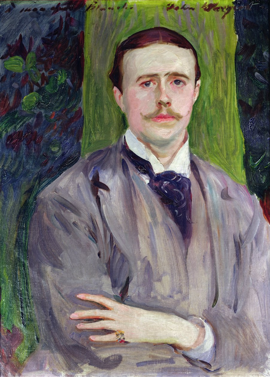 Portrett av Jacques-Emile Blanche (1861-1942) av John Singer Sargent
