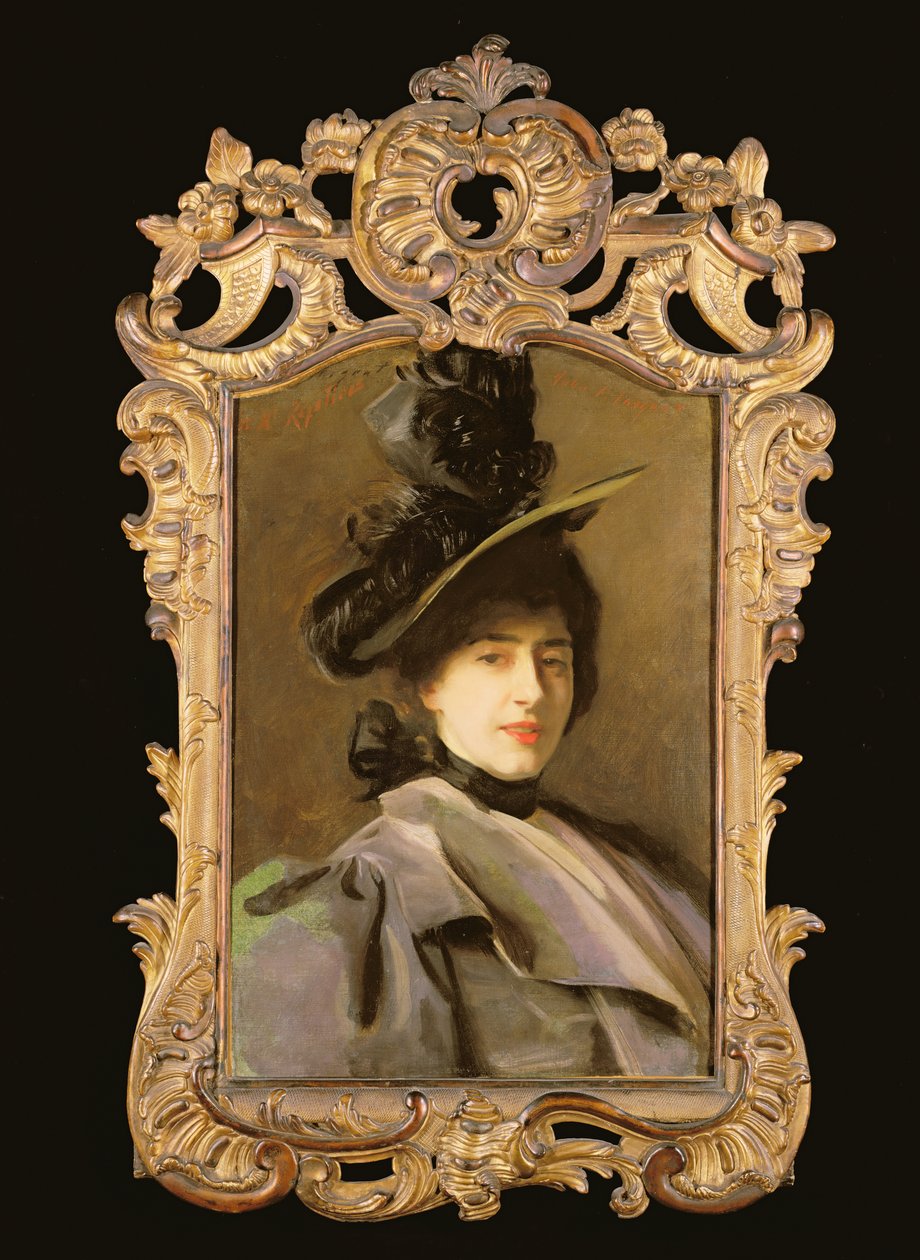 Portrett av Madame Flora Reyntiens, ca. 1895 av John Singer Sargent
