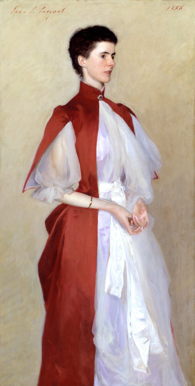 Portrett av fru Robert Harrison av John Singer Sargent