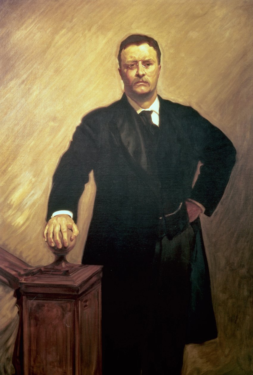 Portrett av Theodore Roosevelt av John Singer Sargent