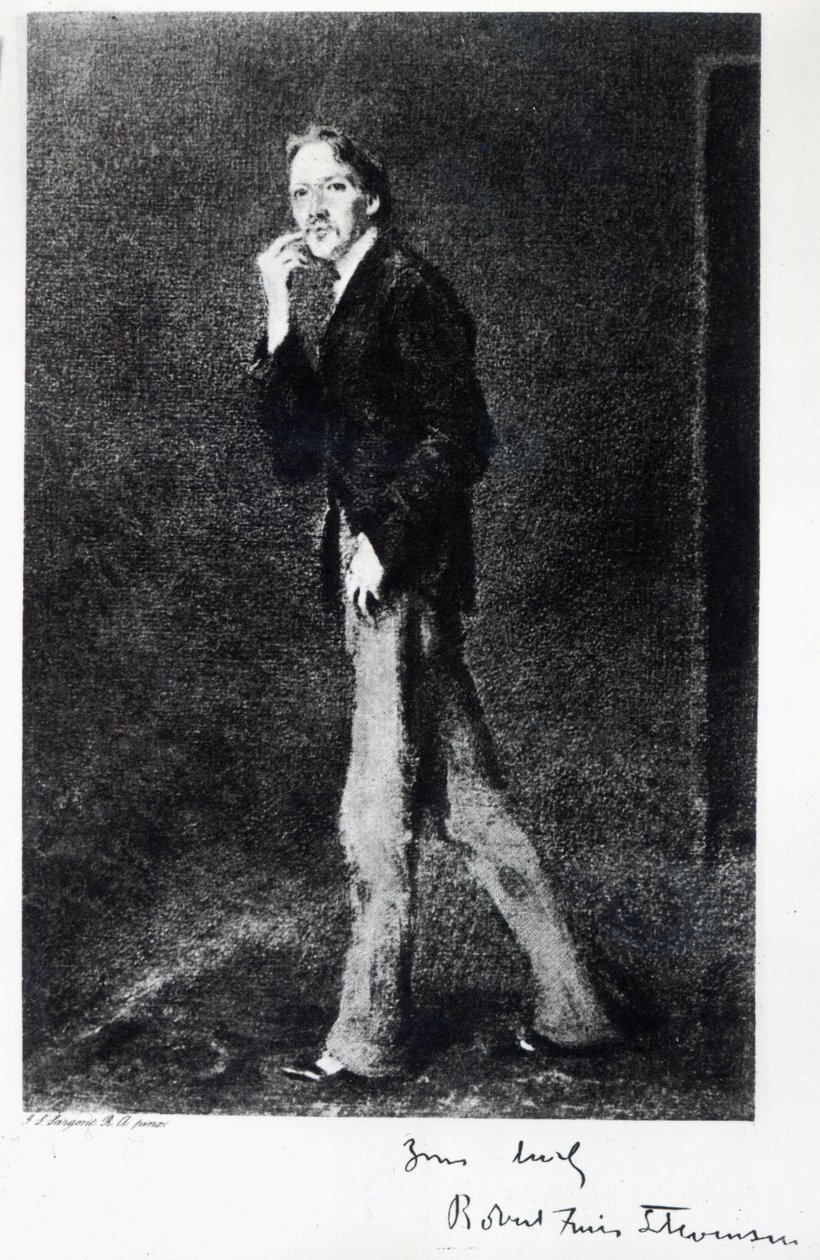 Robert Louis Stevenson av John Singer Sargent