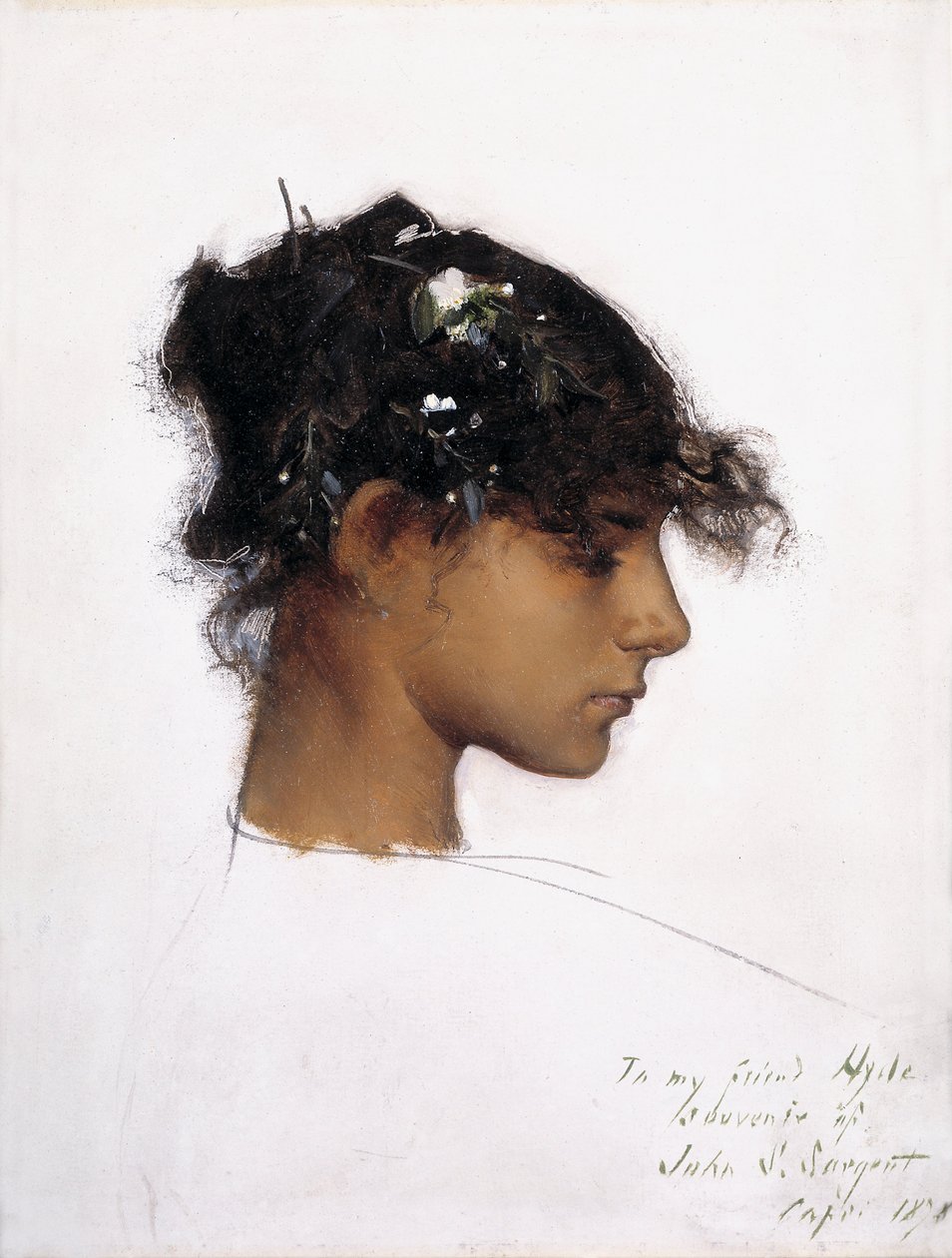 Rosina Ferrara, leder for en Capri -jente av John Singer Sargent