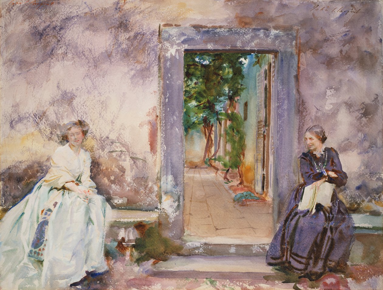 Hagemuren av John Singer Sargent