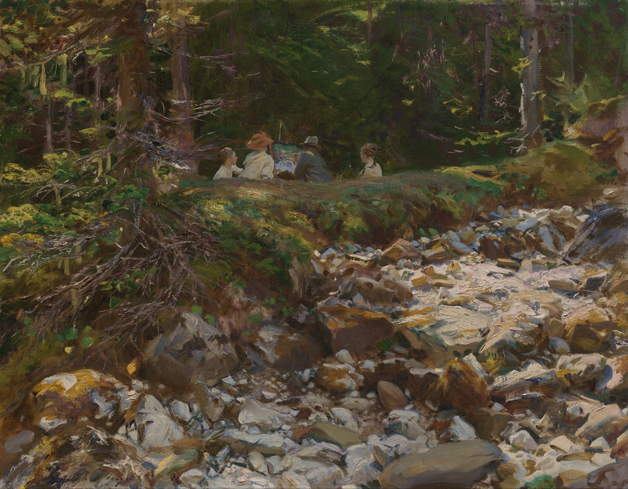 Mesteren og hans elever av John Singer Sargent